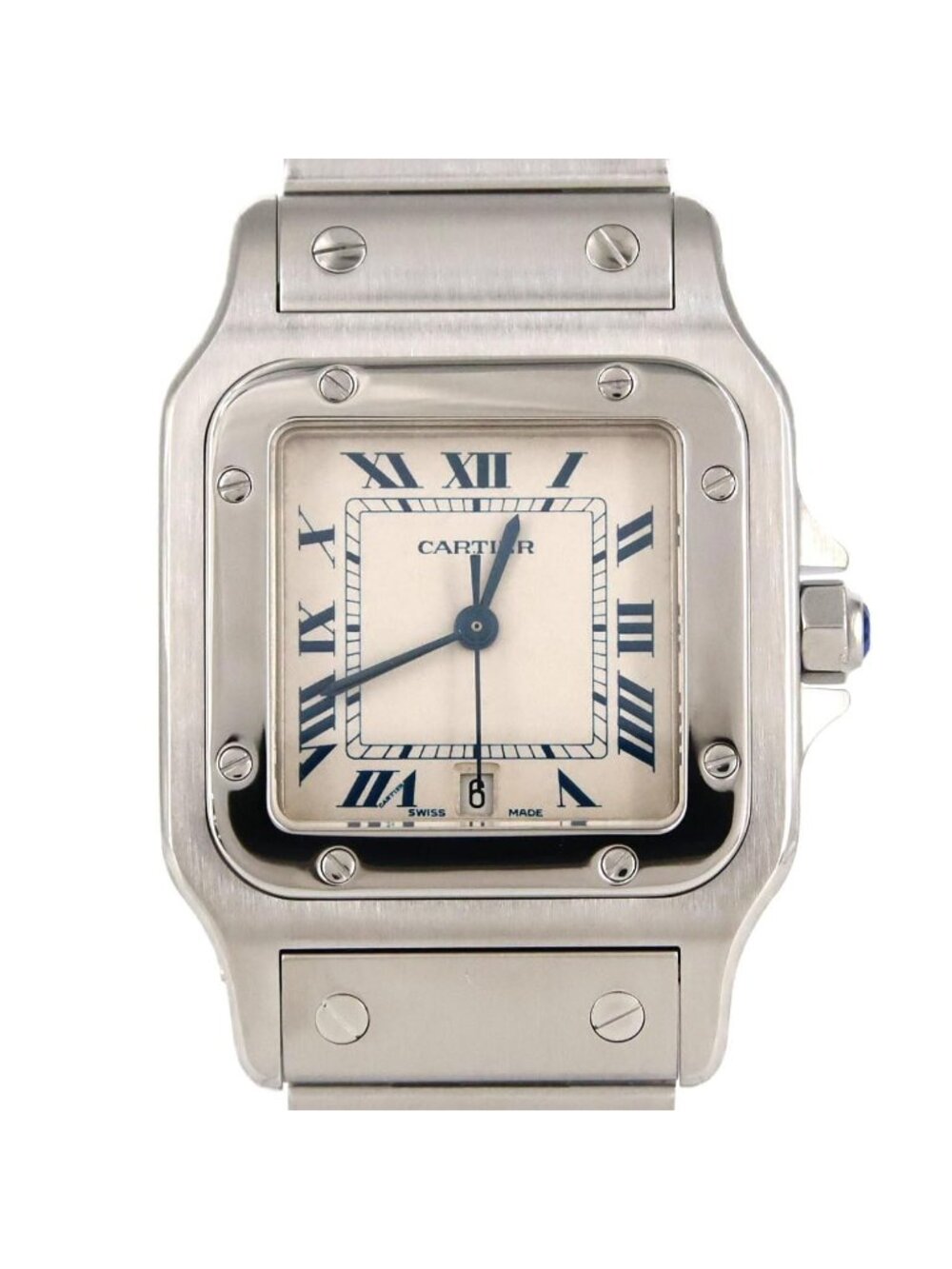 Cartier Santos Galbee LM SS Quartz Watch